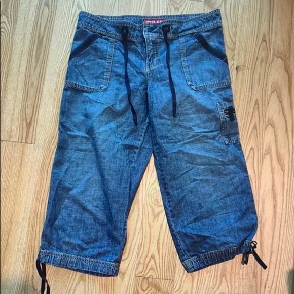 Men's Blue Denim Shorts - Picture 1 of 5
